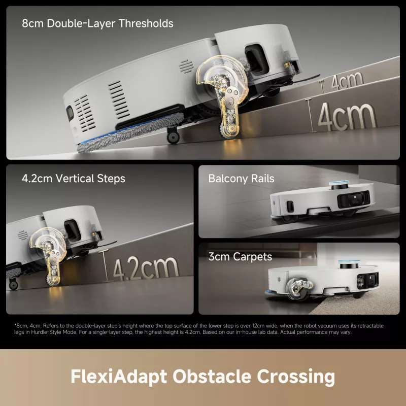 Robot aspirapolvere Dreame Matrix 10 Ultra bianco