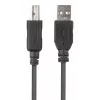 Cavo USB 2.0 LANBERG CA-USBA-15CU-0030-BK, USB A a USB B, 3 m, nero