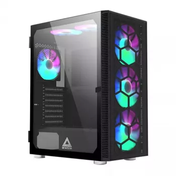 Case per PC Montech X3 GLASS Midi Tower nero