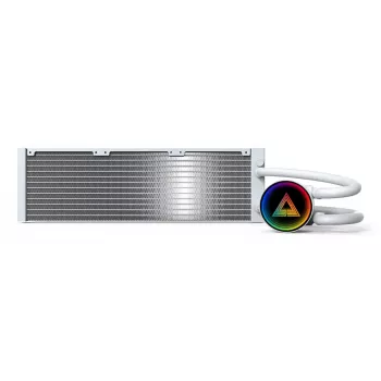 Montech LightFlow ARGB 360 dissipatore liquido all-in-one per processore 12 cm bianco 1 pz.