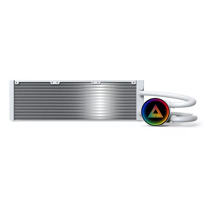 Montech LightFlow ARGB 360 dissipatore liquido all-in-one per processore 12 cm bianco 1 pz.