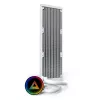 Montech LightFlow ARGB 360 dissipatore liquido all-in-one per processore 12 cm bianco 1 pz.