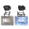 Montech HyperFlow Digital 240 dissipatore liquido all-in-one per processore 12 cm bianco 1 pz.