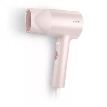 Asciugacapelli Philips serie 3000 BHD321/50, 1600 W, rosa, 2 livelli di calore/2 velocità, ionico