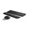 Set tastiera e mouse HP Multi-Device USB/Bluetooth PR585C con poggiapolsi, nero, mouse incluso
