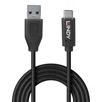 Cavo USB Lindy 36971 USB 3.2 Gen 2 (3.1 Gen 2) 1 m USB A USB C nero