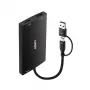 Adattatore per cavo video Lindy 43430 0,11 m USB Type-C 2 x HDMI nero