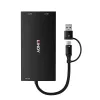 Adattatore per cavo video Lindy 43430 0,11 m USB Type-C 2 x HDMI nero
