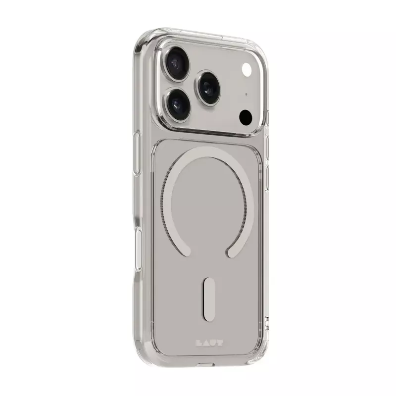 Cover LAUT CRYSTAL FLURO iPhone 17 Pro 16 cm grigio