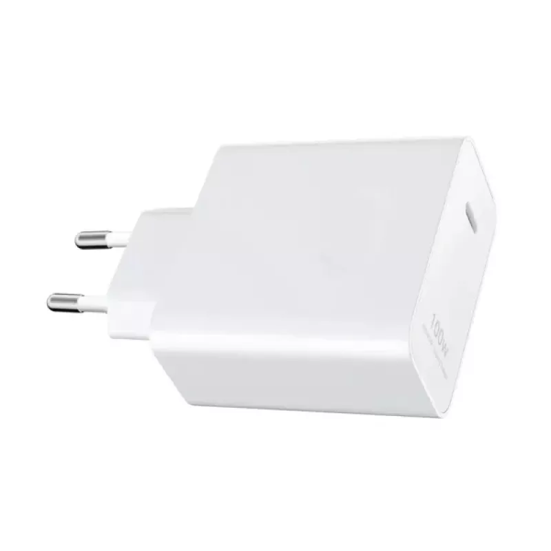 Honor 5503ABHA caricabatterie USB-C 100W per interni — bianco, ricarica rapida AC per smartphone, tablet, smartwatch, cuffie