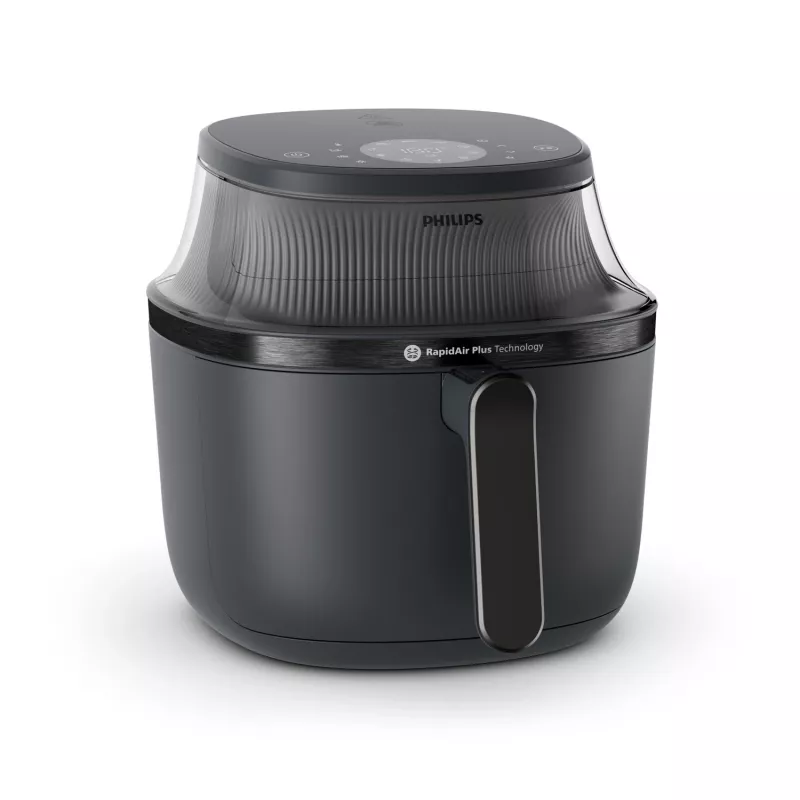 Friggitrice ad aria Philips serie 3000 NA330/00 — 6,2 l, 1700 W, touch LED, nera