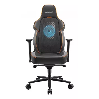 Sedia da gaming COUGAR Gaming NxSys Aero seduta rigida nero/arancione
