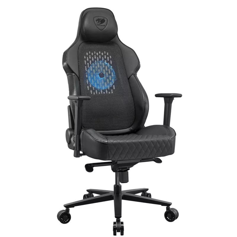 COUGAR CGR-ARP-BLB sedia da gaming universale seduta imbottita nero, arancione