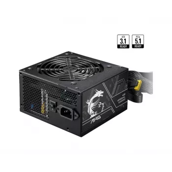 Alimentatore MSI MAG A650BN PCIE5 II 650W 20+4 pin ATX 80 PLUS Bronze nero