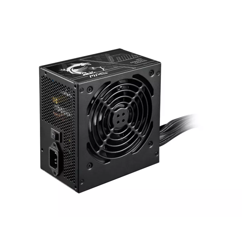 Alimentatore MSI MAG A650BN PCIE5 II 650W 20+4 pin ATX 80 PLUS Bronze nero
