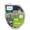 Philips LongLife EcoVision 12342LLECOS2 durata prolungata, 60 W, 12 V, H4, 3100 K, 2 pz.