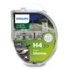 Philips LongLife EcoVision 12342LLECOS2 durata prolungata, 60 W, 12 V, H4, 3100 K, 2 pz.