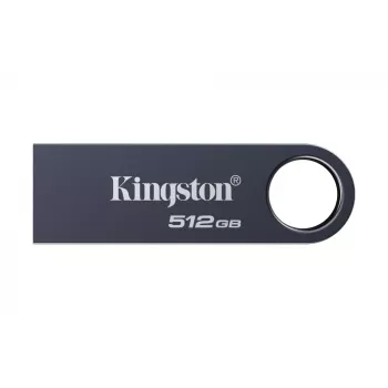 Chiavetta USB KINGSTON DataTraveler SE9 G3 512 GB – USB Type-A, USB 3.2 Gen 1, 220/100 MB/s, senza cappuccio, Dark Nickel