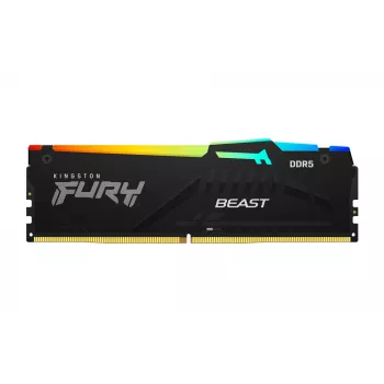 Memoria desktop KINGSTON FURY Beast DDR5 16GB 6800MT/s CL34 288-Pin DIMM 1,4V nero
