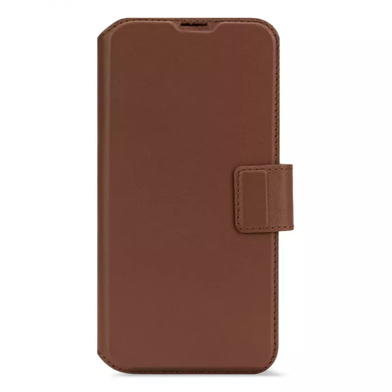 Wallet Case Decoded iPhone 16 Pro Max marrone 3 scomparti per carte