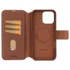 Wallet Case Decoded iPhone 16 Pro Max marrone 3 scomparti per carte