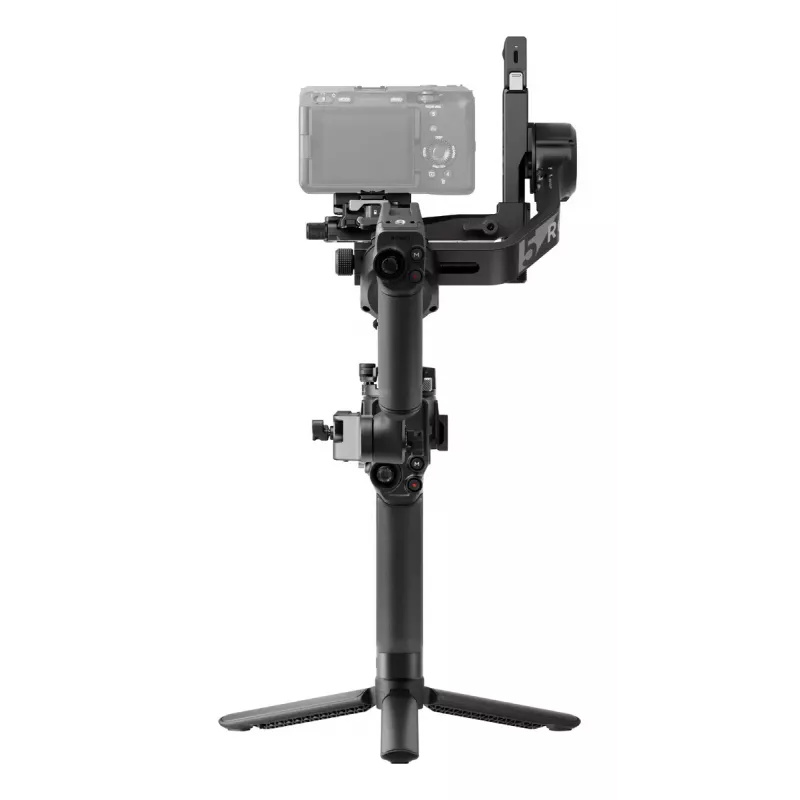 Stabilizzatore per camera DJI RS 5 — alluminio, nero, 30 h di autonomia, 1,46 kg
