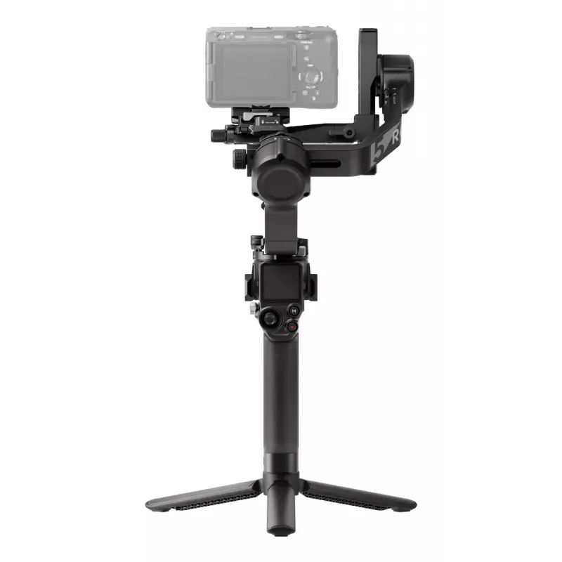 Stabilizzatore per camera DJI RS 5 — alluminio, nero, 30 h di autonomia, 1,46 kg