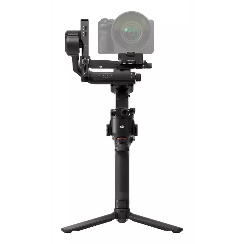 Stabilizzatore per camera DJI RS 5 — alluminio, nero, 30 h di autonomia, 1,46 kg