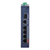 Switch managed hardened DAHUA CHS4106-4ET-60 — 6 porte, 4x PoE 10/100, L2, 4,8 Gbit/s, 8000 MAC