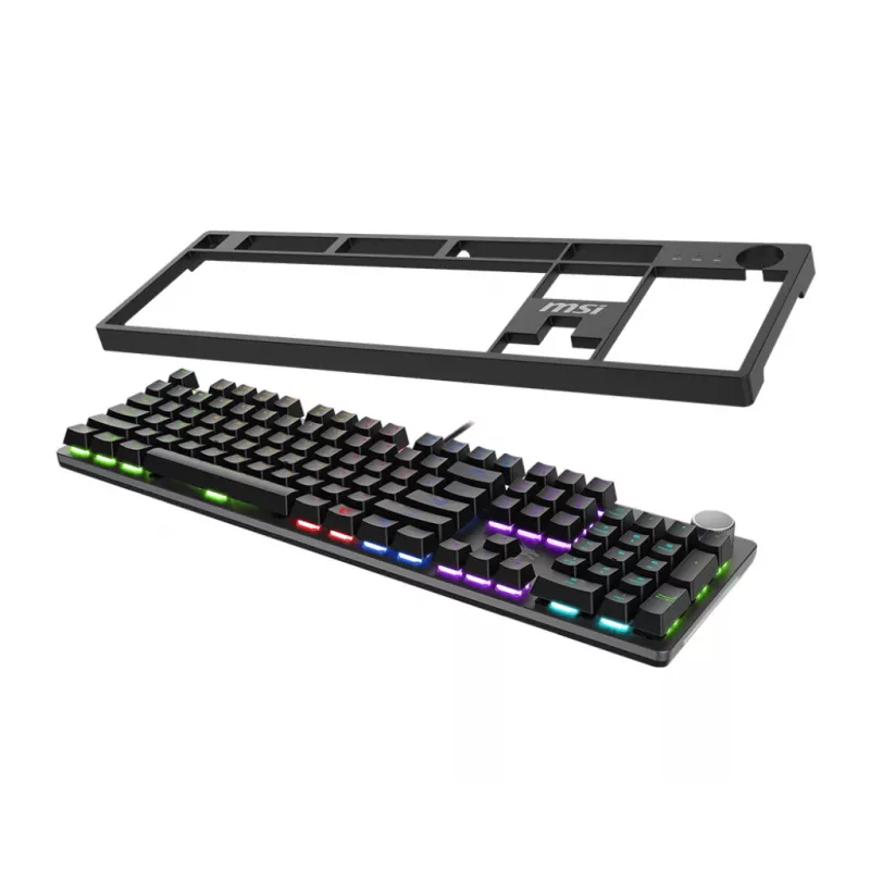 Tastiera MSI FORGE GK320 RED Gaming USB QWERTY US International nero