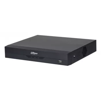 Videoregistratore digitale DAHUA XVR5108HS-4KL-I3/T — DVR 8 canali, H.265/H.264, SATA fino a 16 TB, Gigabit Ethernet, 12 V DC, nero
