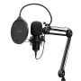 Microfono per podcast TRUST GXT 270 Emita II+ — a condensatore USB, con filo, corpo in metallo, nero, cavo 2,5 m
