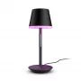 Lampada da tavolo intelligente Philips Hue Go portatile Bluetooth Zigbee nero