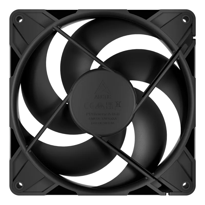ARCTIC Freezer P14 Pro Reverse – confezione da 3 – ventole A-RGB PWM da 140 mm con splitter per cavi