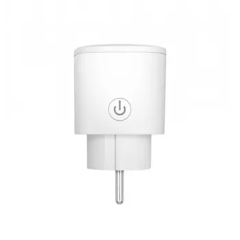 TRUST 71301 presa intelligente – presa Wi-Fi per interni, 3000 W, bianco, 52×52×86 mm