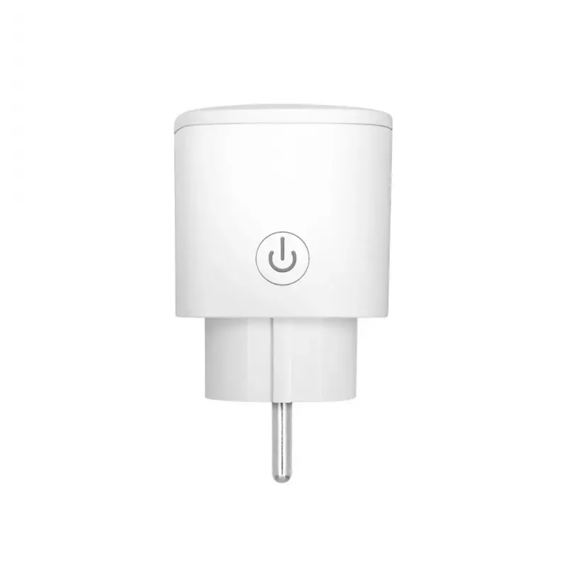 TRUST 71301 presa intelligente – presa Wi-Fi per interni, 3000 W, bianco, 52×52×86 mm