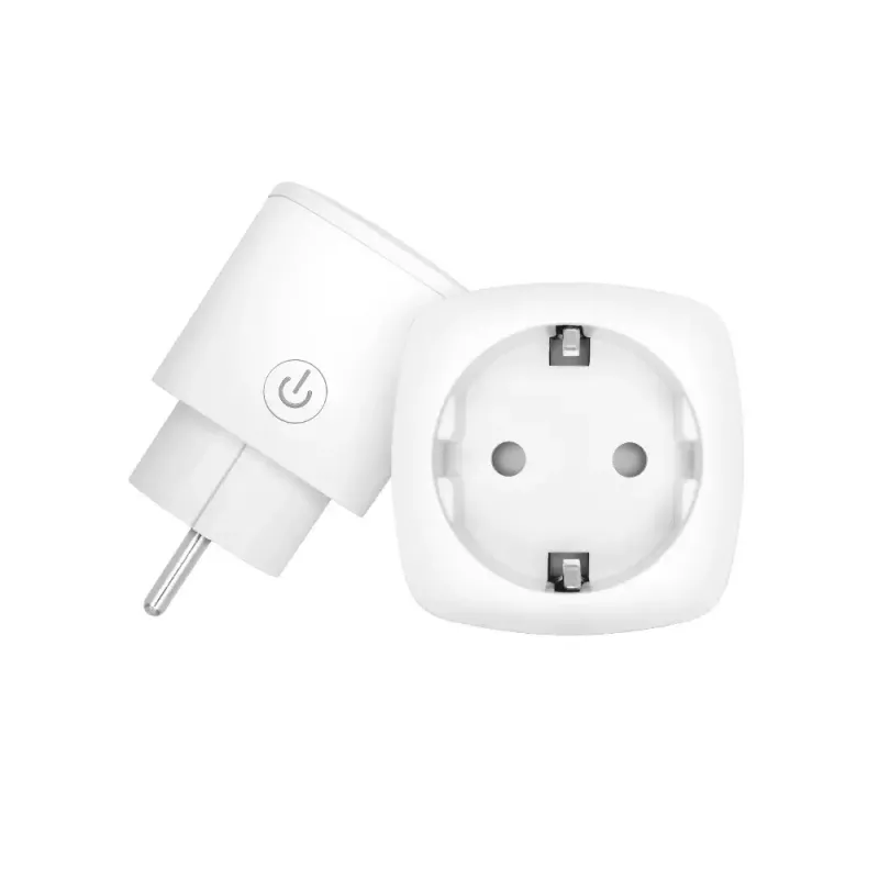 TRUST 71301 presa intelligente – presa Wi-Fi per interni, 3000 W, bianco, 52×52×86 mm