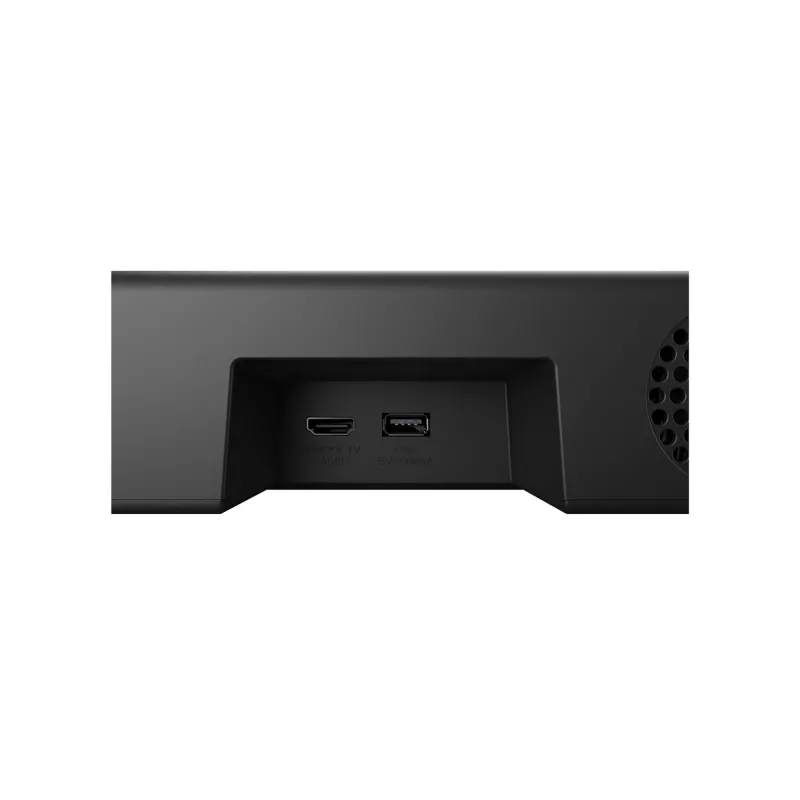 Soundbar LG S20A 2.0 canali, 50 W, Bluetooth SBC/AAC, con filo e senza fili, nero, 650×99×63 mm
