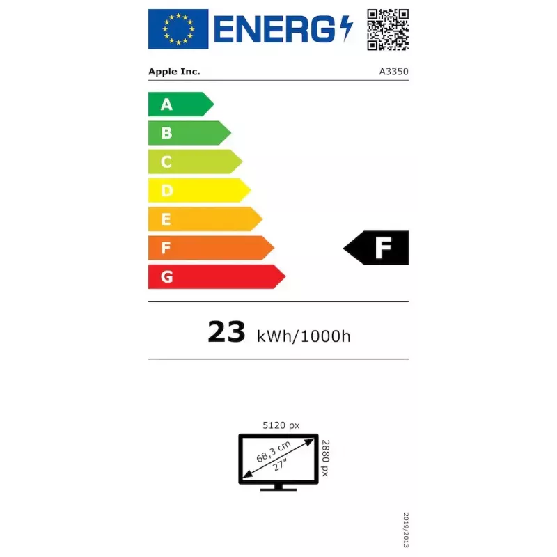 Monitor Apple Studio Display 27 pollici 5K Ultra HD (5120×2880), LED, supporto regolabile in inclinazione, argento