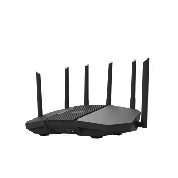Router da tavolo ASUS RT-BE90U BE9400 AiMesh — tri-band Wi-Fi 7 (2,4/5/6 GHz), 9400 Mbit/s, 2,5 Gigabit Ethernet, 4× RJ-45 LAN, USB, nero