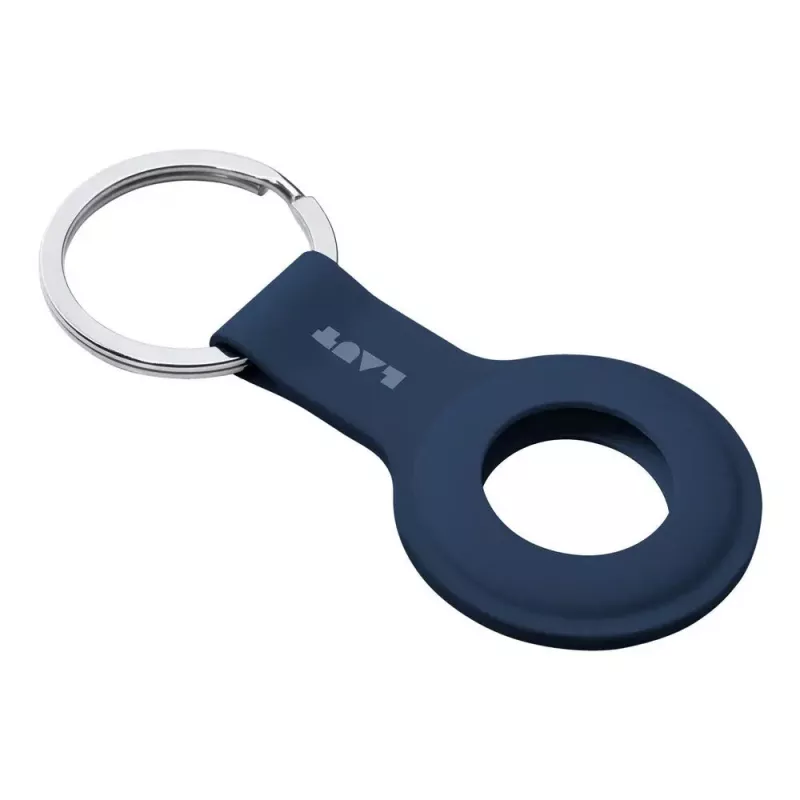 Custodia LAUT HUEX TAG per Apple AirTag, silicone, blu navy