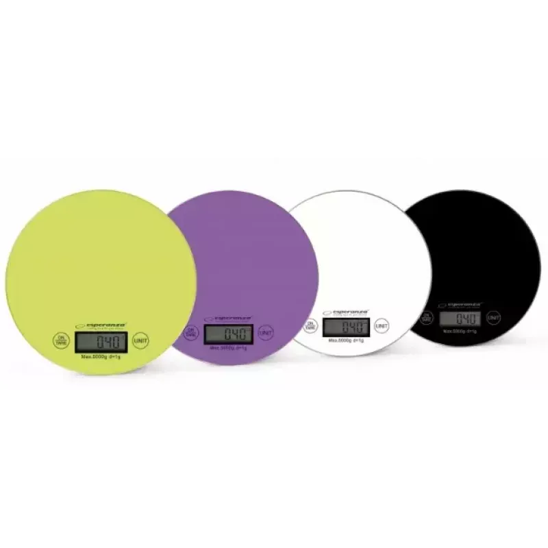 Bilancia da cucina elettronica Esperanza EKS003G verde gialla
