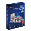 Puzzle 3D CubicFun Notre Dame (luce) — modello DA-20509, edizione leggera illuminata