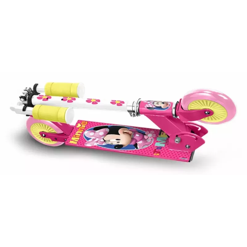 Monopattino Pulio STAMP 2-Wheel Minnie — monopattino per bambini a due ruote, design compatto