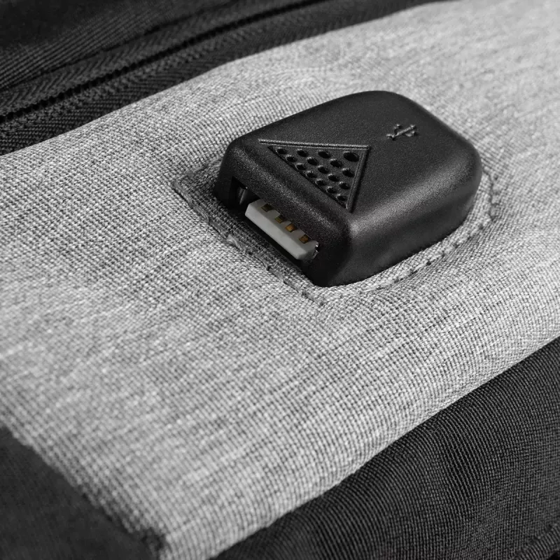 Zaino Modecom SMART 15 nero/grigio poliestere 15,6