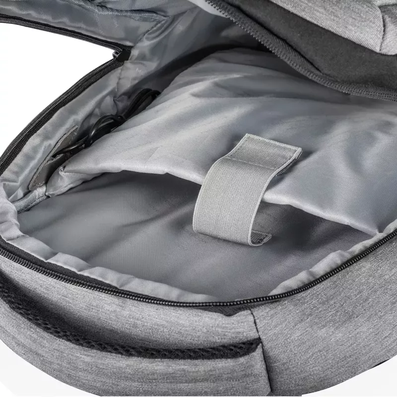 Zaino Modecom SMART 15 nero/grigio poliestere 15,6