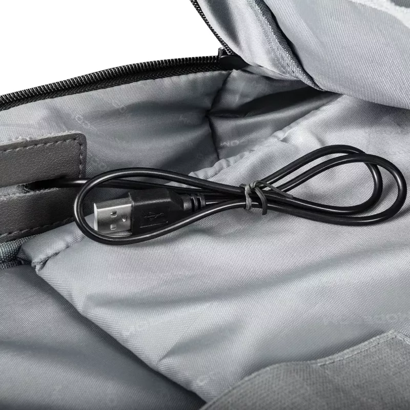 Zaino Modecom SMART 15 nero/grigio poliestere 15,6
