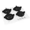 Whirlpool AKT 625/WH nero, bianco da incasso 60 cm gas 4 zone