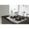 Whirlpool AKT 625/WH nero, bianco da incasso 60 cm gas 4 zone
