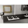 Whirlpool AKT 625/WH nero, bianco da incasso 60 cm gas 4 zone